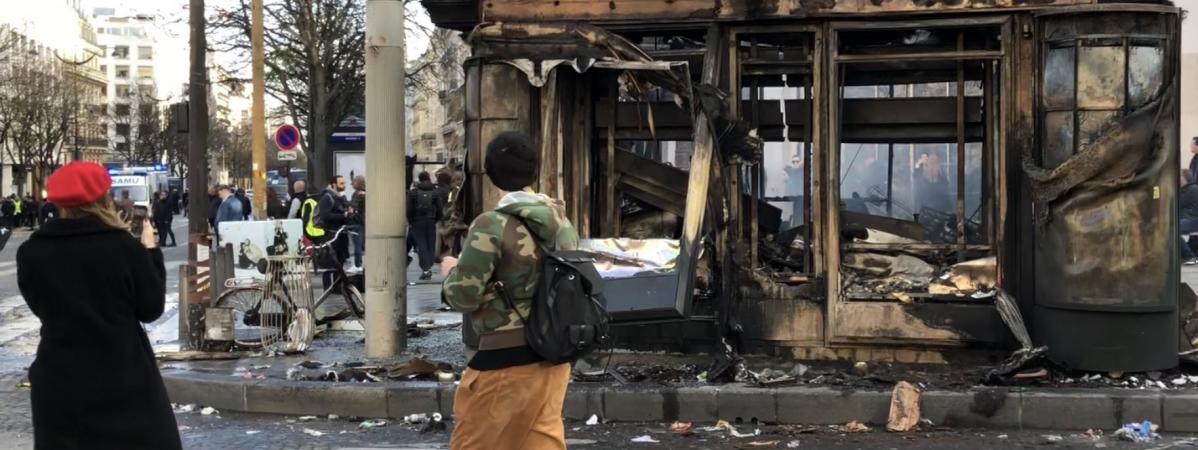 Ma France Violences Sur Les Champs élysées On était En