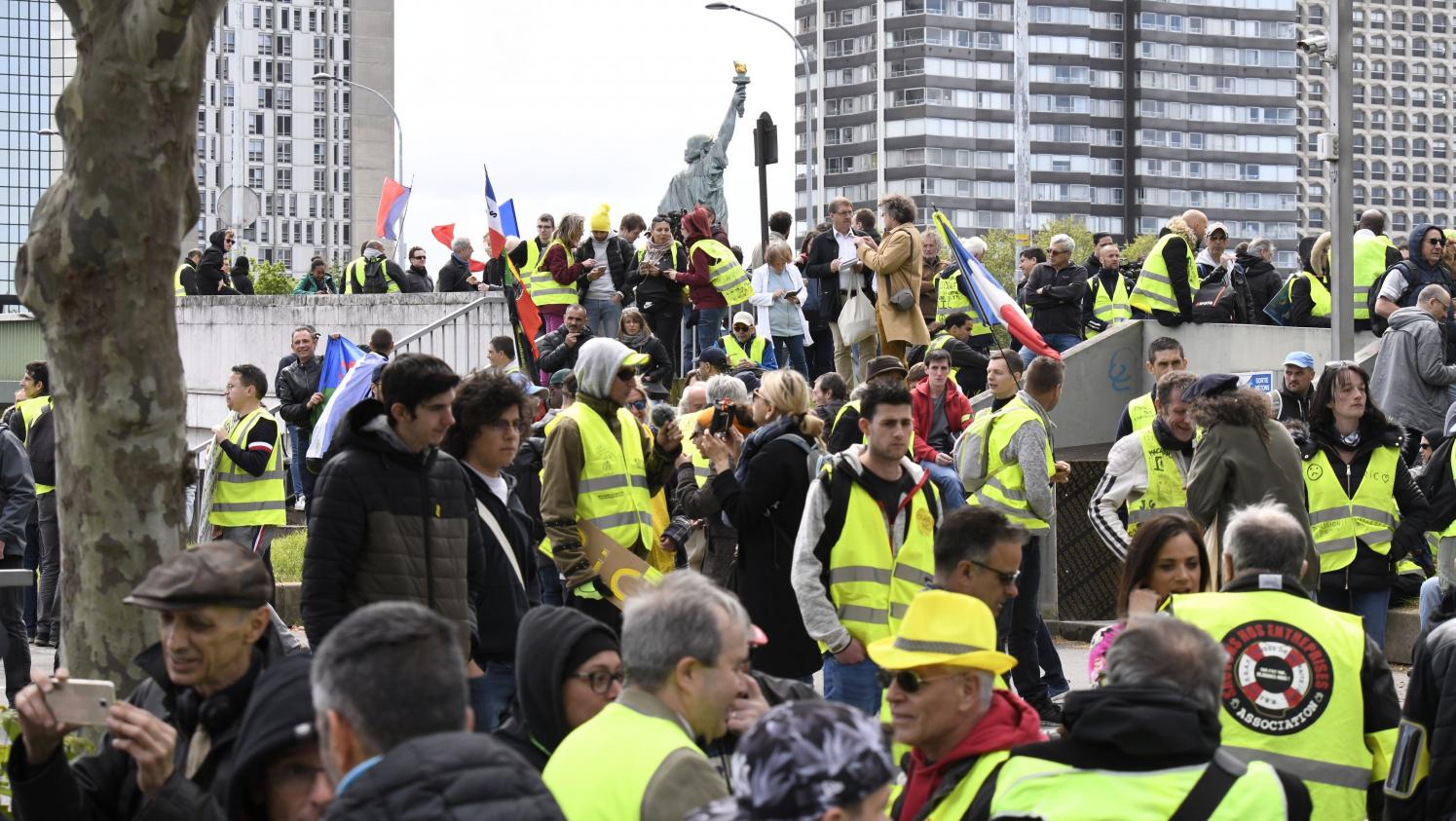 Paris Mobilisation à Lappel De La Cgt