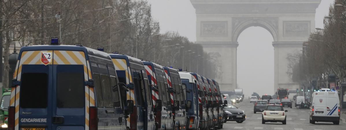 Gilets Jaunes Les Manifestations Interdites à Paris Autour