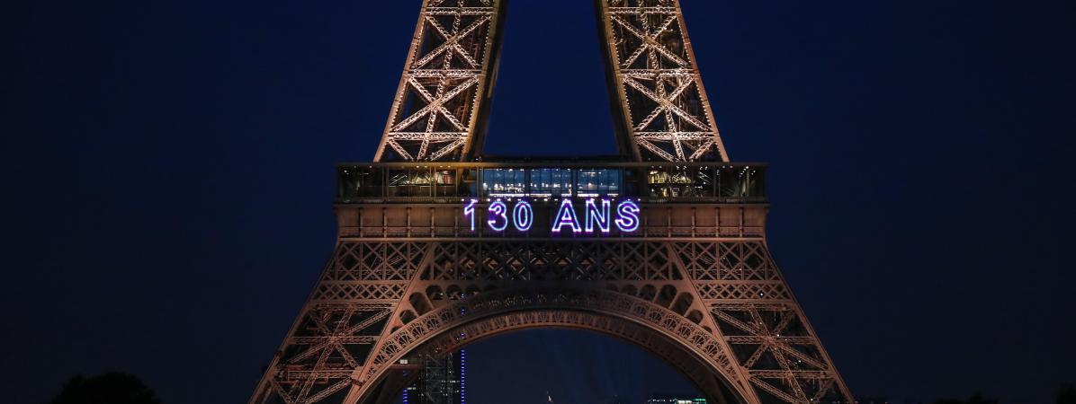 130e Anniversaire De La Tour Eiffel Cest Le Symbole Des