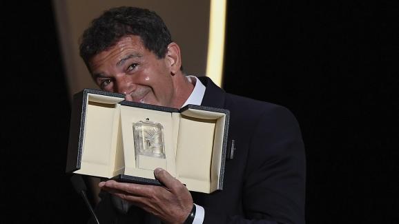 Antonio Banderas reçoit le Prix d\'interprétation masculine pour&nbsp;Douleur et Gloire