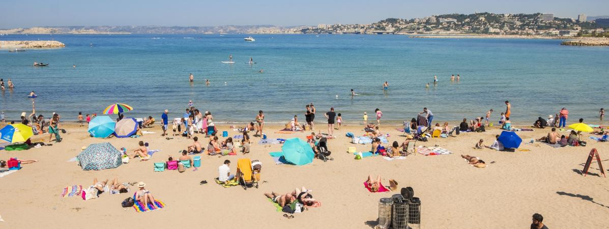 Plage De La Pointe Rouge Marseille 13008