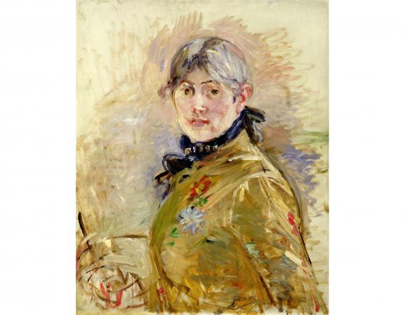 Berthe Morisot, \"Autoportrait\", 1885, Paris, Musée Marmottan-Claude Monet, fondation Denis et Annie Rouart, legs Annie Rouart, 1993