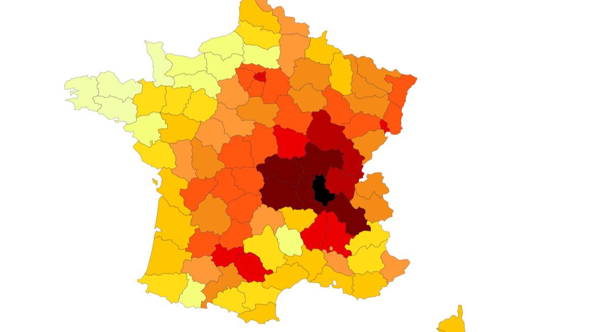 Carte Canicule Quels Sont Les D Partements Les Plus Souvent