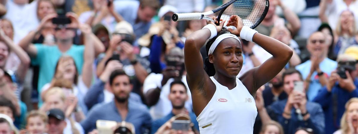 À 15 ans la sensation Cori Gauff terrasse ses idoles à Wimbledon