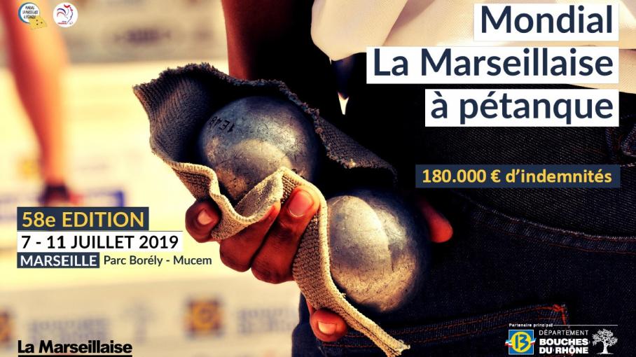 Événement 58e édition du Mondial la Marseillaise à pétanque, du 7 au