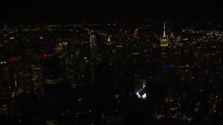 part of Manhattan has been plunged into darkness