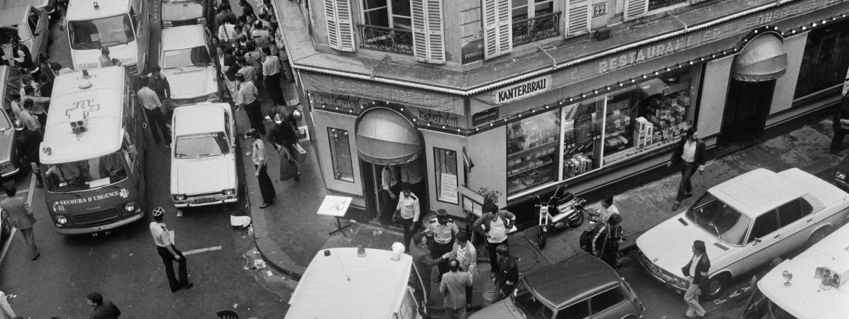 L\'attentat contre le restaurant&nbsp;Jo Goldenberg&nbsp;rue des Rosiers Ã  Paris en 1982 a fait 6 morts et 22 blessÃ©s.