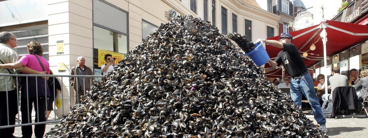 Braderie De Lille Prs De 2 Tonnes De Moules Et 300 Kilos De Frites