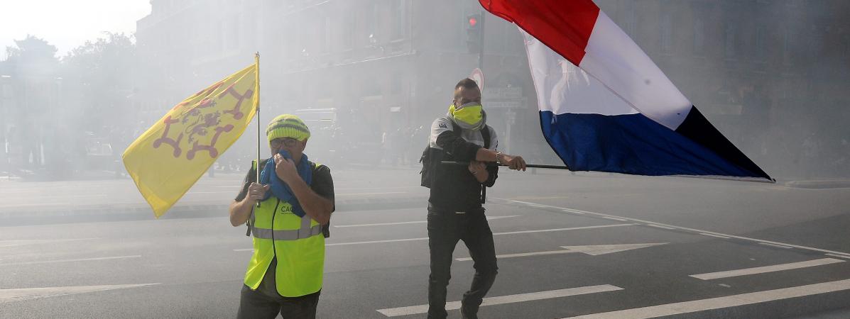 Gilets Jaunes Des échauffourées éclatent Entre