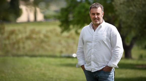 Christophe Chalençon, ancien porte-parole des \"gilets jaunes\" du Vaucluse, à Lourmarin (Vaucluse),&nbsp;le 10 mai 2019.