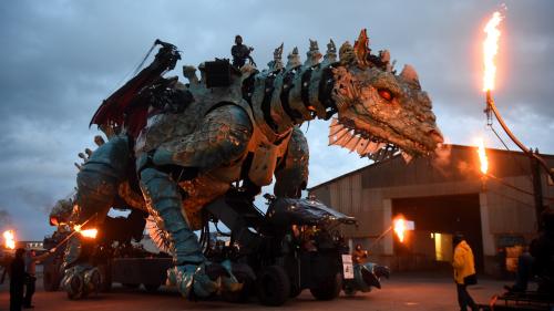 Le Dragon de Calais accueille à nouveau des visiteurs