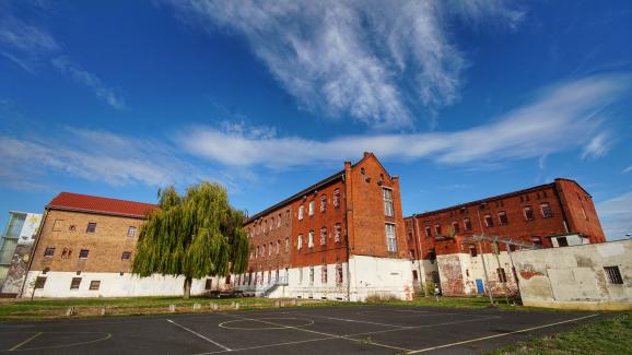 La prison de Cottbus&nbsp;(ex-Allemagne de l\'Est) où Peter Keup a passé près d\'un an.