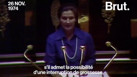 Video En 1974 Simone Veil Montait à La Tribune De Lassemblée