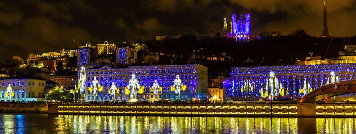 La Fête Des Lumières De Lyon Débute Le 5 Décembre Sous Haute