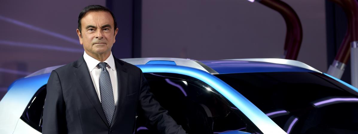 L\'ancien patron de Renault-Nissan, Carlos Ghosn, le 1er octobre 2018 à Paris.