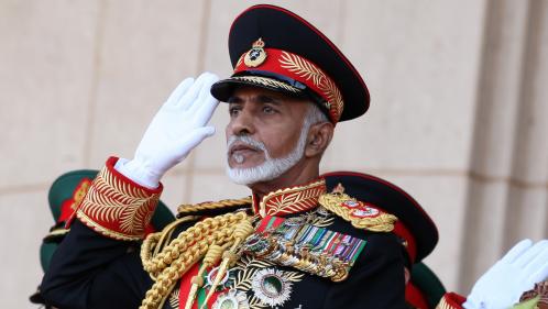 Le sultan Qabous d'Oman, chef d'Etat arabe resté le plus longtemps au pouvoir, est mort