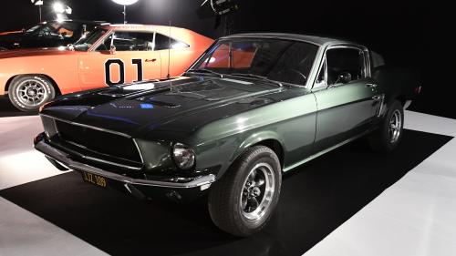 La Ford Mustang conduite par Steve McQueen dans 