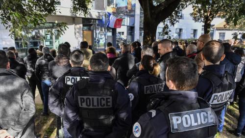 Lyon : l'hommage à Franck Labois, policier mort en service