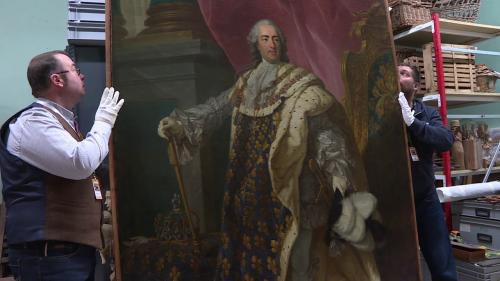 Un portrait de Louis XV, accroché dans la mairie de Moissac, se révèle être une toile de maître