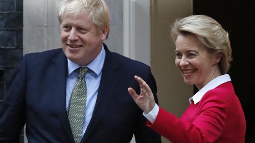 Brexit : Boris Johnson et Ursula Von der Leyen veulent une 