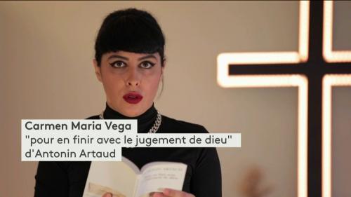 VIDEO. La chanteuse et comédienne Carmen Maria Vega lit un extrait de 