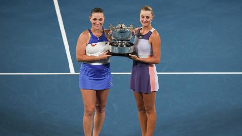 Tennis : la Française Kristina Mladenovic et la Hongroise Timea Babos remportent l'Open d'Australie en double