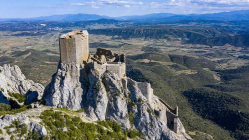 Patrimoine : le château de Quéribus dans l'Aude, la citadelle du vertige