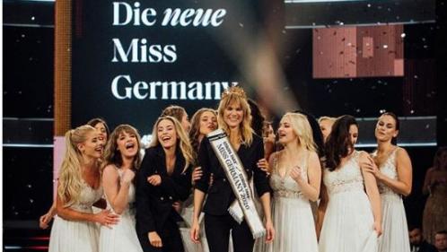 On ne pouvait pas le rater. La nouvelle Miss Germany a 35 ans