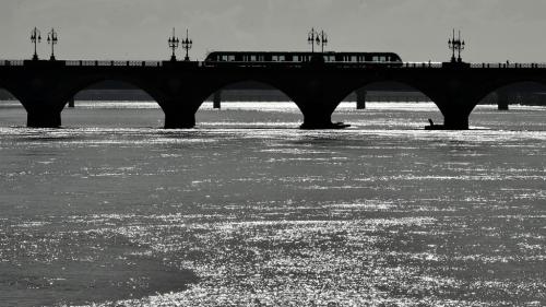 Confinement : à Bordeaux, le miroir d'eau ne reflète plus les passants