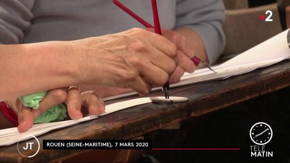 À Rouen, ils ont passé le certificat d'études à la plume