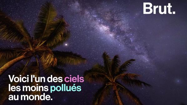 VIDEO. Pollution lumineuse : le ciel de l'île de Niue, l'un des ciels les moins pollués au monde