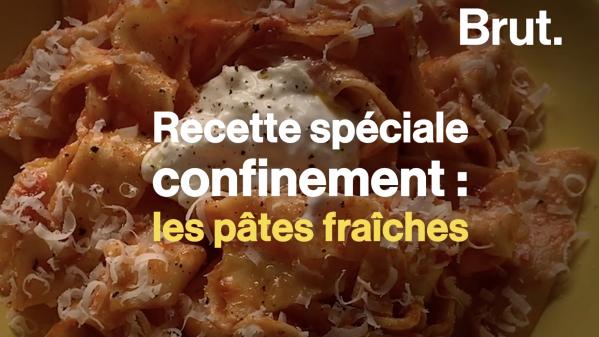 VIDEO. Pâtes fraîches, stracciatella et sauce tomate, une recette facile et éco-responsable