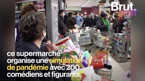 VIDEO. Quand un groupe de distribution alimentaire simulait une pandémie