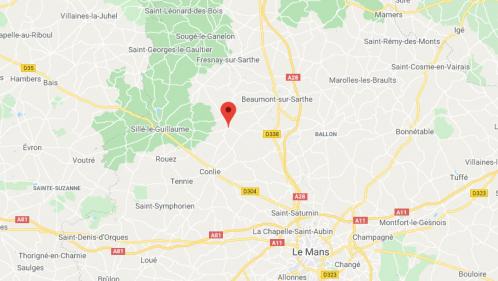 Sarthe : un homme frappe sa femme avant de s'enfuir, ivre, en voiture, avec son enfant de 18 mois