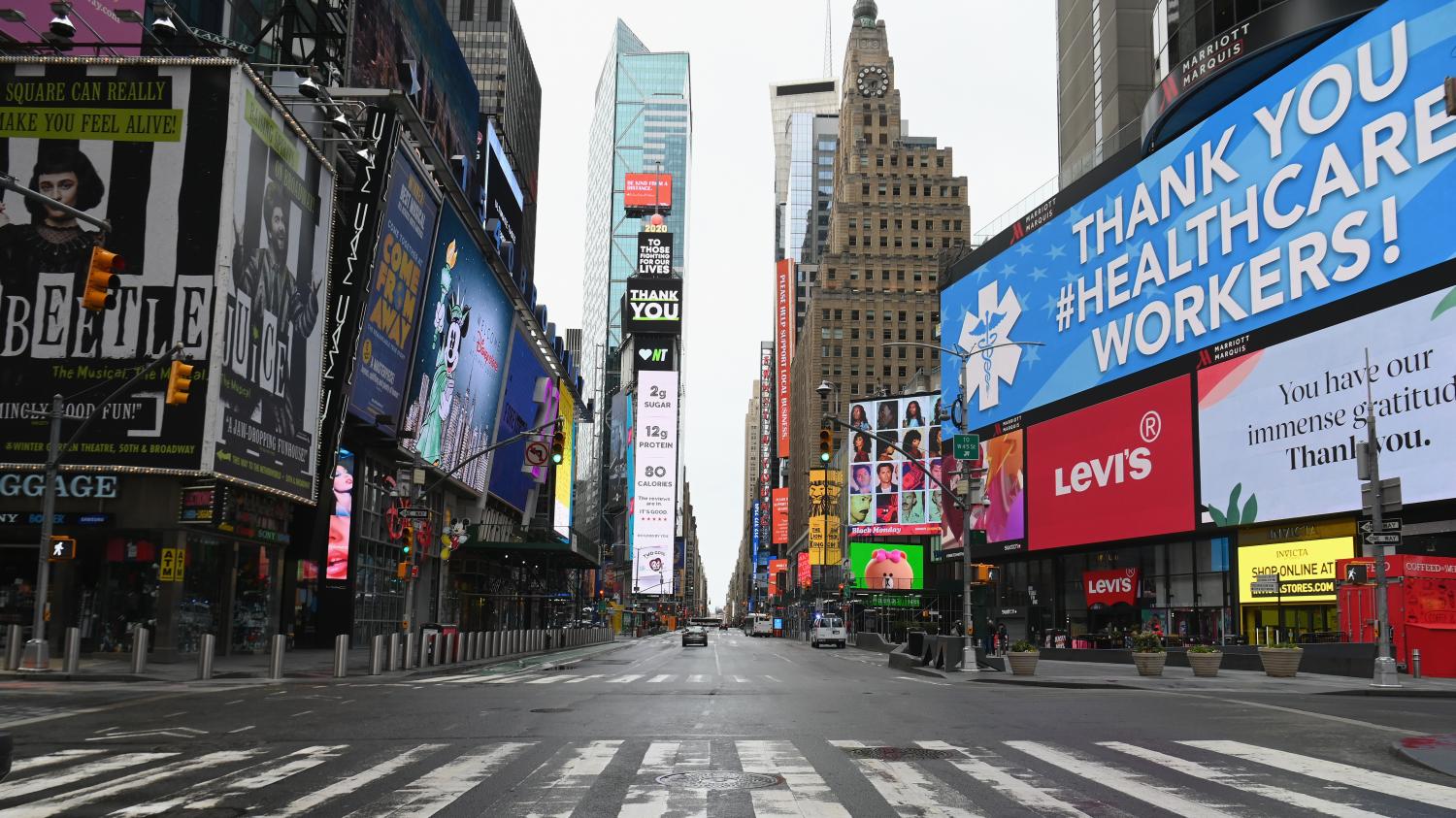 New York City looks gray