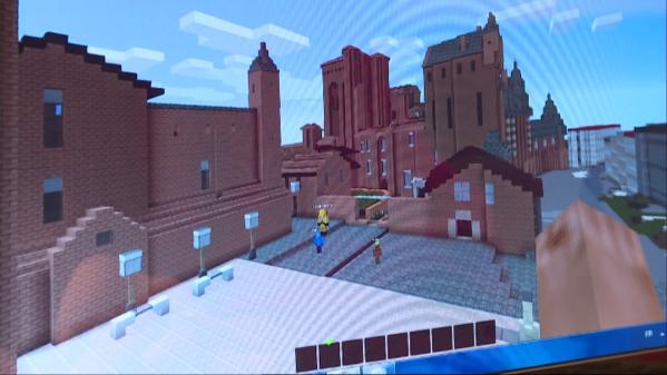 Profitez du confinement pour vous promener dans les rues d'Albi reconstitué sur Minecraft