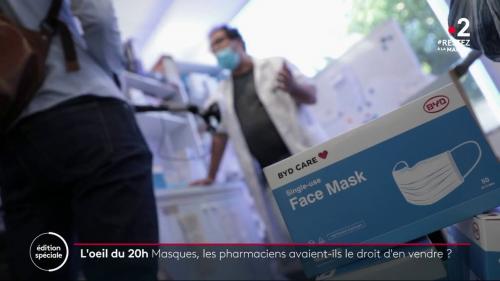 VIDEO. Les pharmaciens étaient autorisés à vendre des masques depuis fin mars et ne le savaient pas