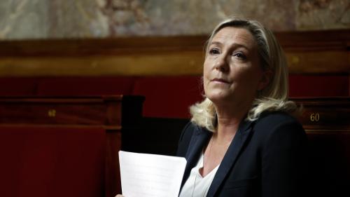 Coronavirus : Marine Le Pen prépare un 