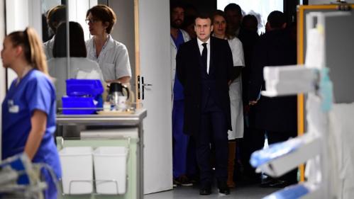 Hôpital : le mea-culpa d'Emmanuel Macron