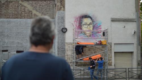 Covid-19 : l'art urbain pour rendre hommage 