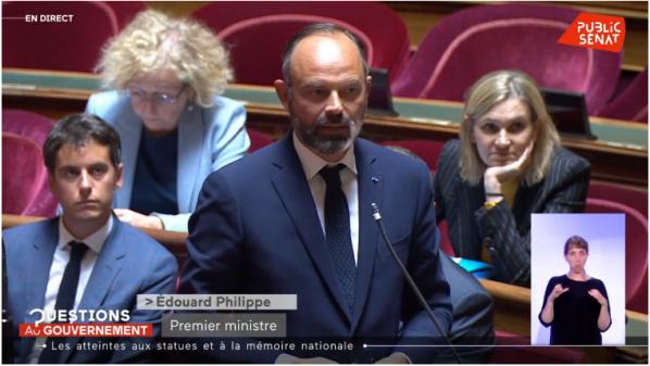 Édouard Philippe : « J'ai été profondément choqué qu'à Fort-de-France on déboulonne les statues de Victor Schoelcher »