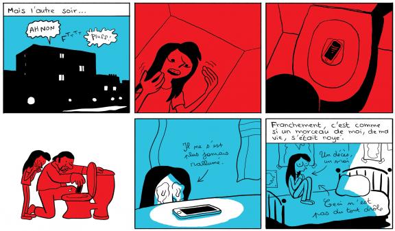 \"Les Cahiers d\'Esther, histoire de mes 14 ans\", extrait de la page 49