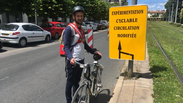 ''La pratique est revenue au moins à son niveau d'avant confinement'' : à Montpellier, des pistes cyclables temporaires pour promouvoir le vélo comme geste barrière