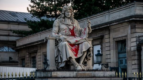 Statue de Colbert vandalisée : 