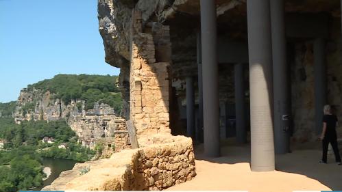 Dix ans après un éboulement, les visiteurs redécouvrent enfin le fort troglodyte de La Roque-Gageac, joyau du Périgord