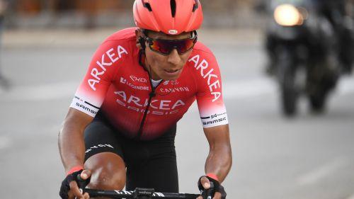 Cyclisme : le Colombien Nairo Quintana heurté par une voiture à l'entraînement