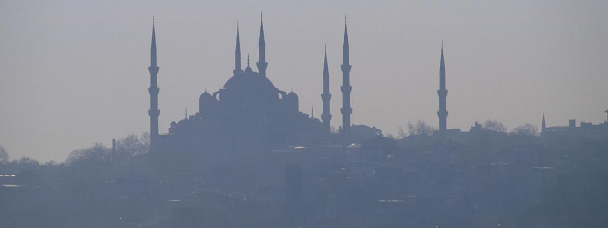 L\'ex-basilique Sainte-Sophie d\'Istanbul (Tuquie).