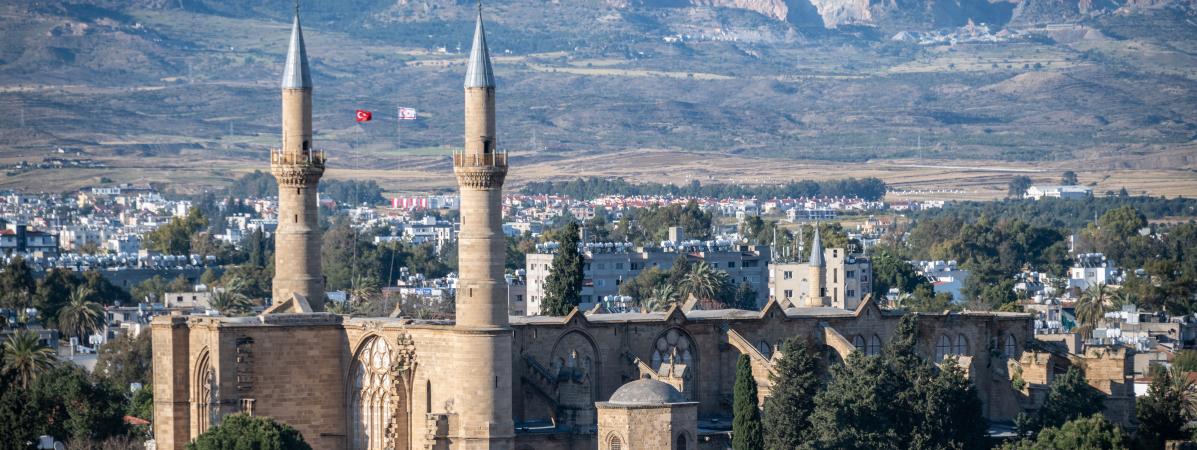 Mosquée Selimiye, Nord de Nicosie, Chypre, 20 avril 2019