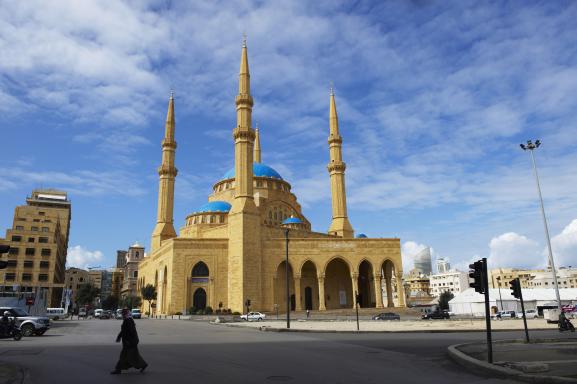 Mosquée Al-Omari, Beyrouth, février 2020